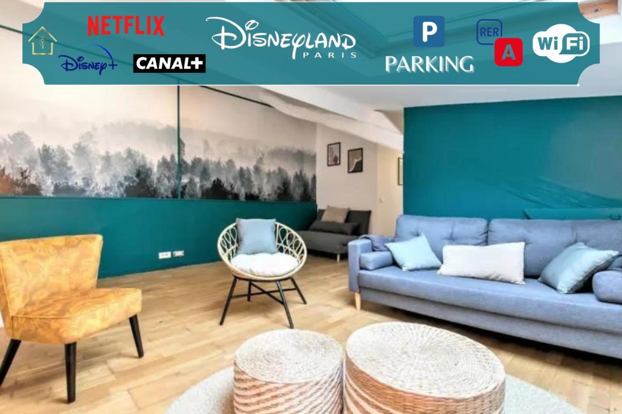 Apartmán Mickey'S Gateway N4 Pour 6 Votre Refuge Familial Montévrain Exteriér fotografie